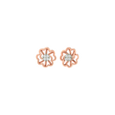 18K Gold & Diamond Women Earring KER-107